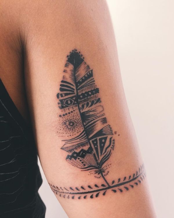 Eagle Feather Tattoos